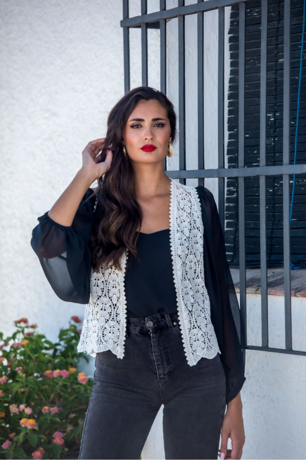 CHALECO BOLONIA BLANCO SUNSET & MOON