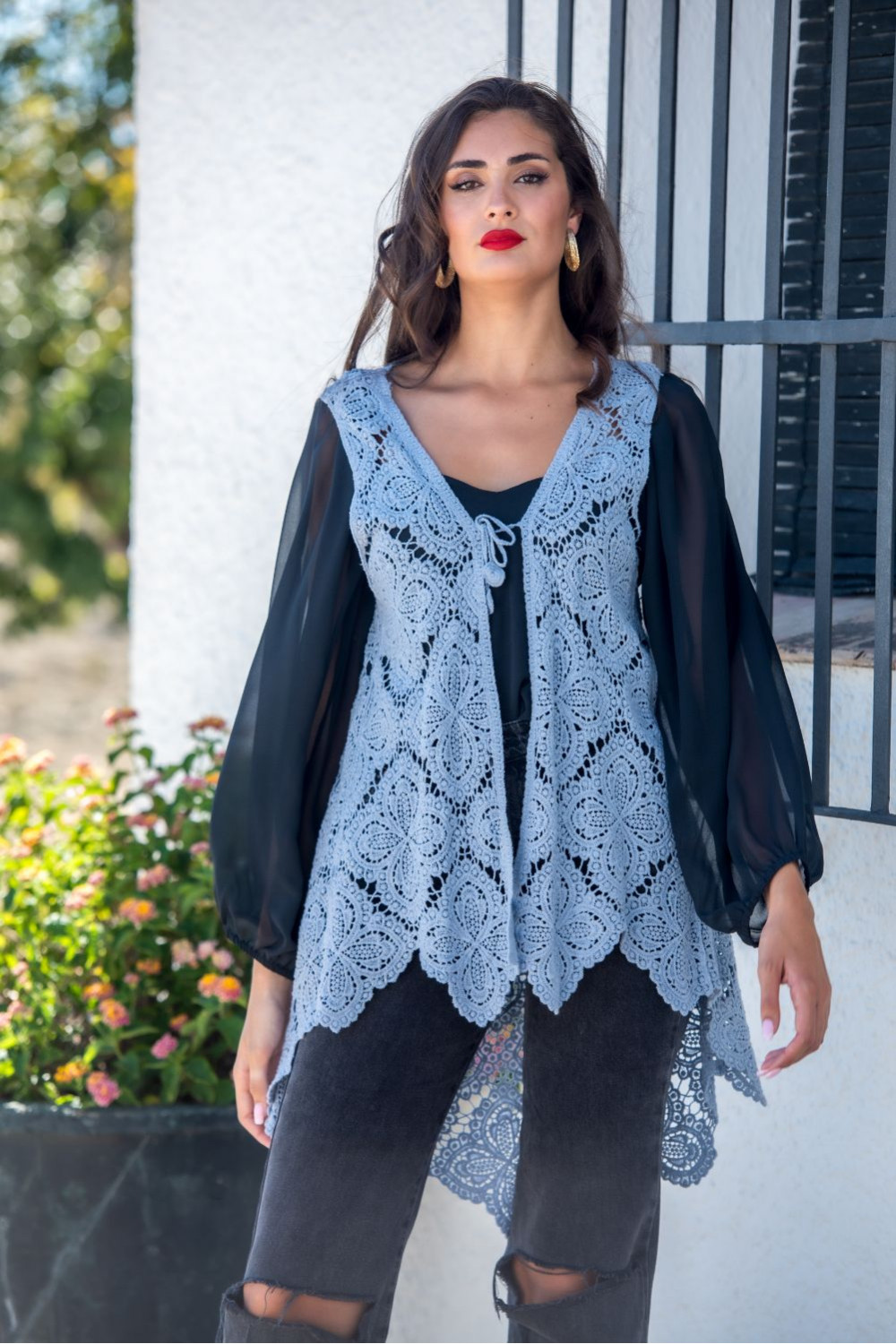 CHALECO MECA CELSTE SUNSET & MOON