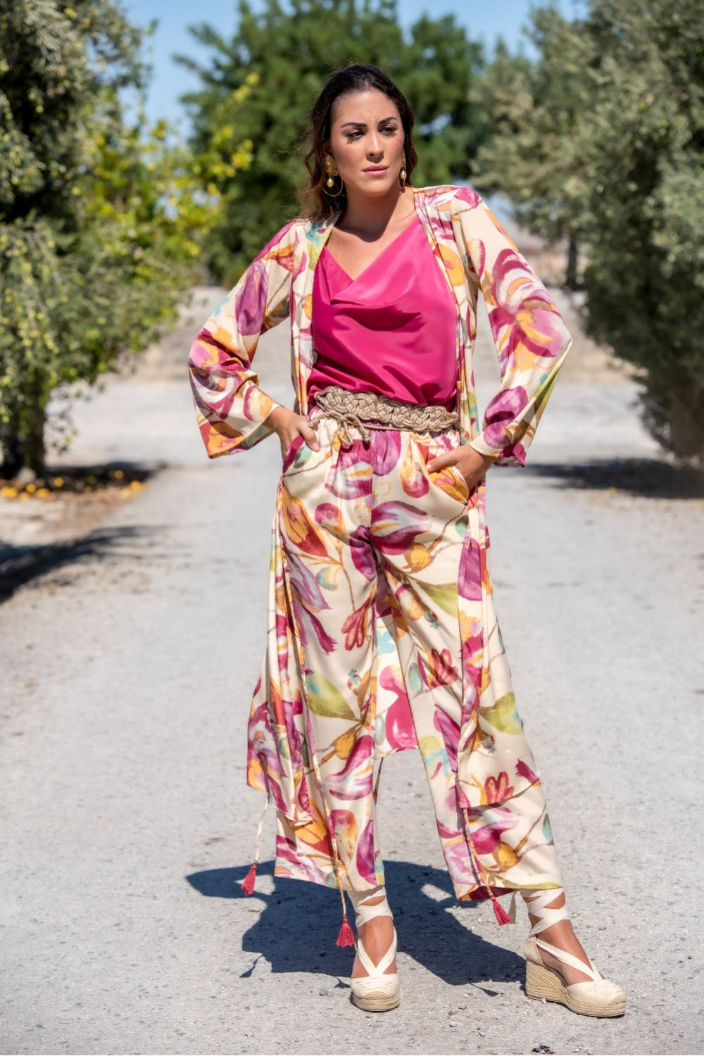 PANTALON CREAM SUNSET & MOON