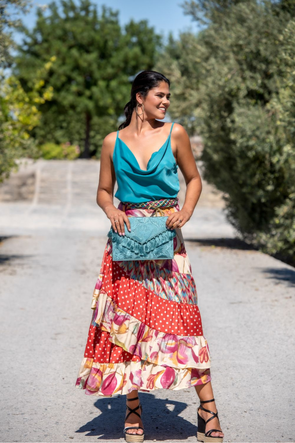 TOP SOL AZUL SUNSET & MOON