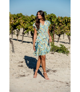 VESTIDO ARABE CARACOLA  SUNSET & MOON