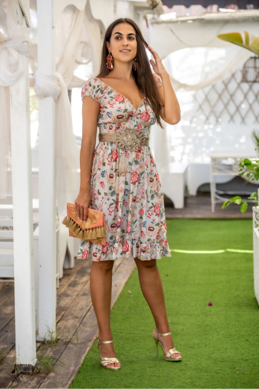 VESTIDO HIDRA CORTO SUNSET & MOON