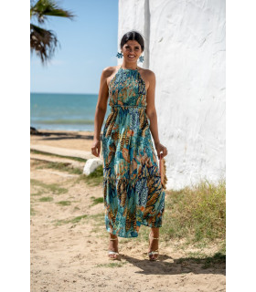 VESTIDO MENORCA TIRANTAS SUNSET & MOON