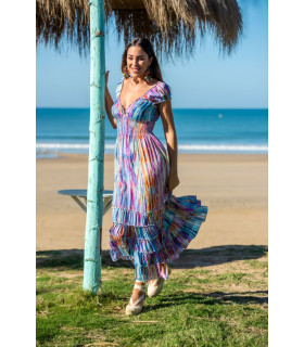 VESTIDO IBIZA GYPSY SUNSET & MOON