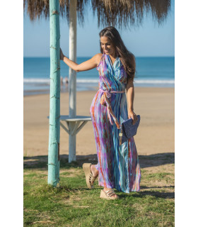 VESTIDO IBIZA CRUZADO SUNSET & MOON