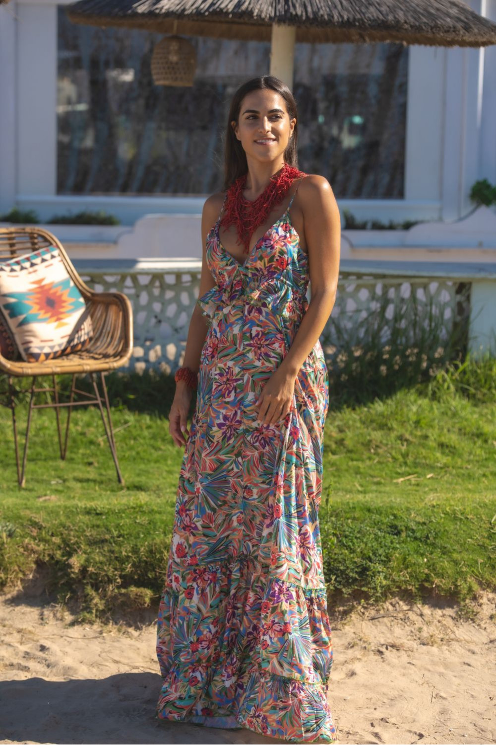 VESTIDO GOMERA CANASTERO SUNSET & MOON