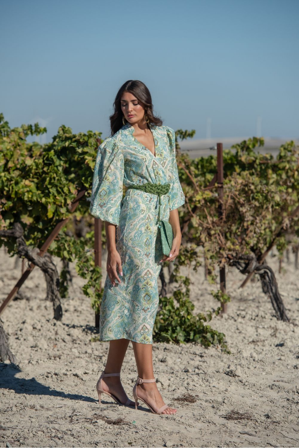 VESTIDO ALBARIZA ELEGANT SUNSET & MOON