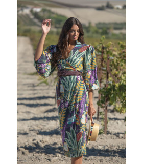 VESTIDO ZALEMA ELEGANT SUNSET & MOON