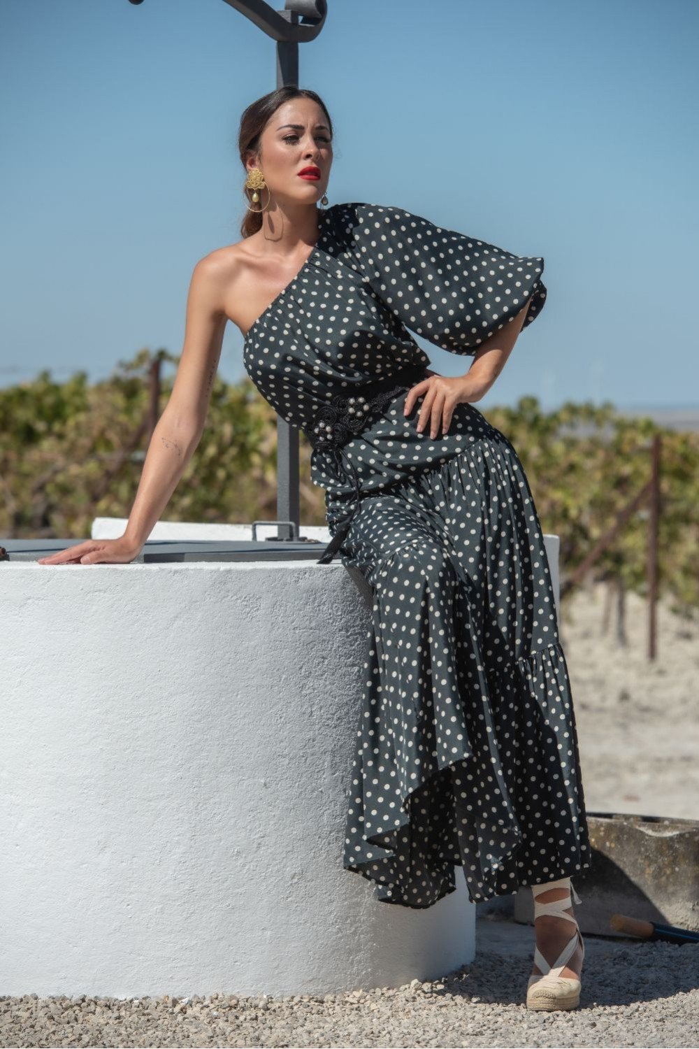 VESTIDO CANASTERA ASIM SUNSET & MOON