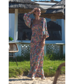 VESTIDO GOMERA ELASTIC SUNSET & MOON