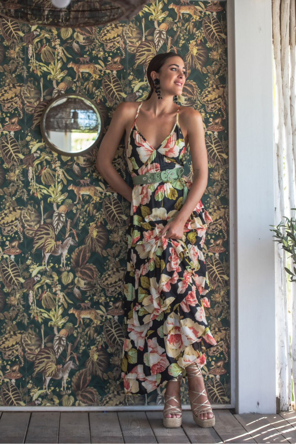 VESTIDO ELBA VOLNATE SUNSET & MOON