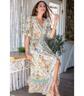 VESTIDO MURANO CAMISERO SUNSET & MOON
