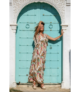 VESTIDO GUACAMAYO TUNICA SUNSET & MOON