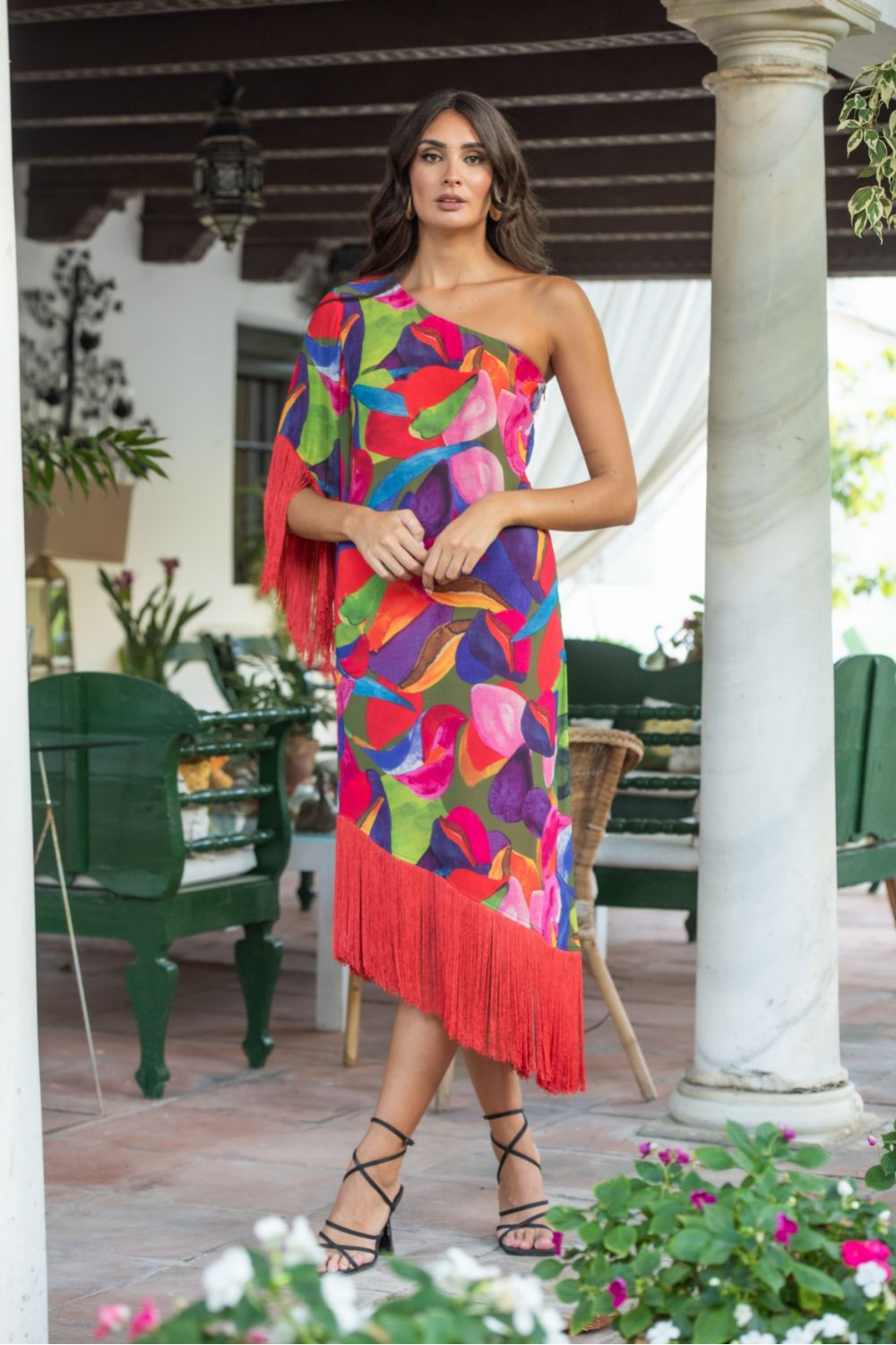 VESTIDO BRASIL FLECOS SUNSET & MOON