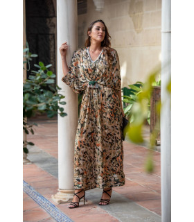 VESTIDO GALA KAFTAN SUNSET & MOON