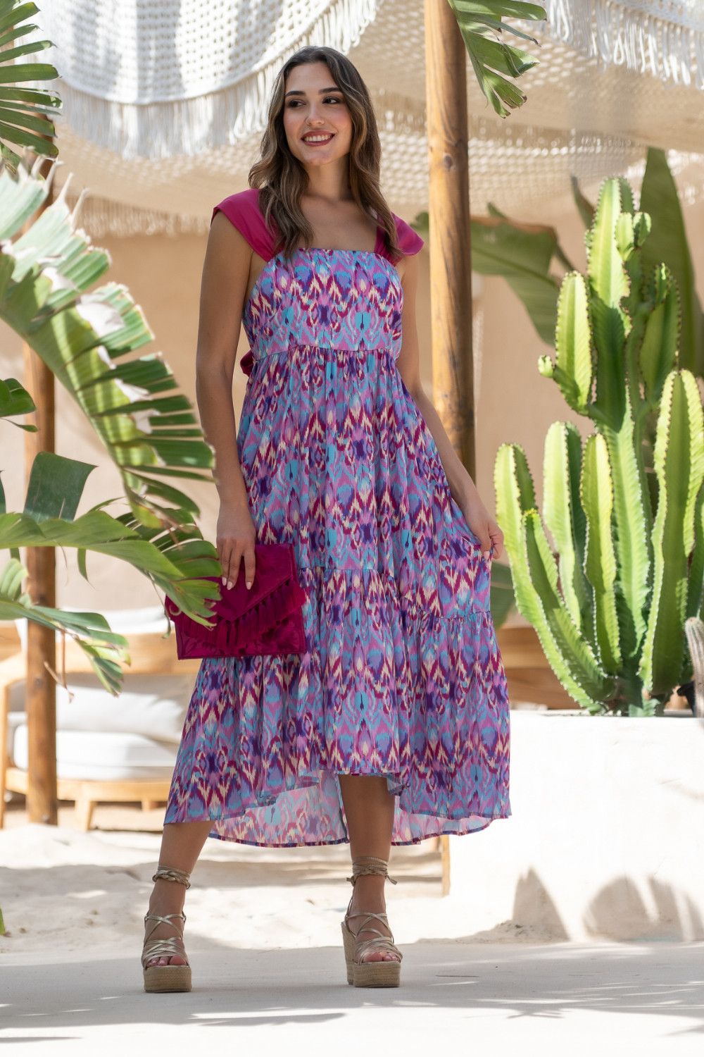 Vestido Bruma Psicodelia Sunset & Moon