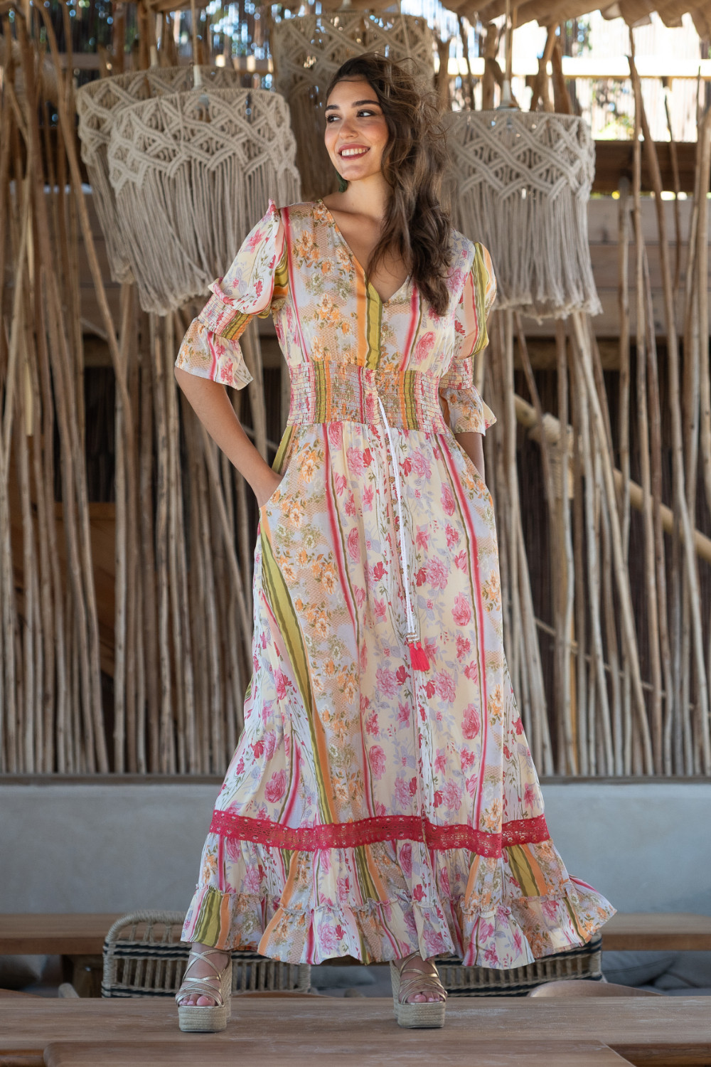 Vestido Estela Vintage Sunset & Moon