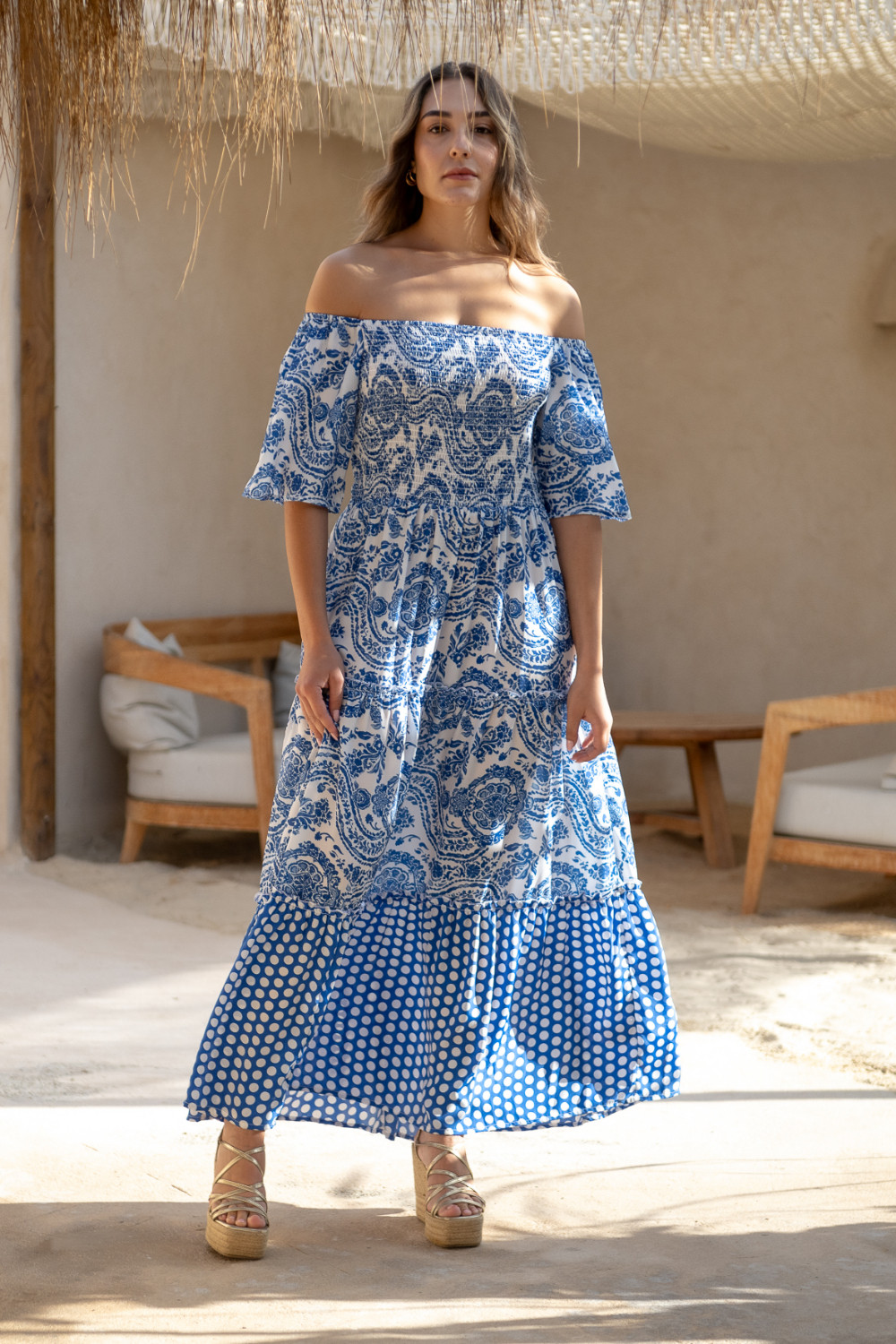 Vestido Oleaje Parsley Az Sunset & Moon