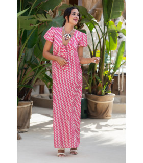 Vestido Costa Lunar Rosa Sunset & Moon