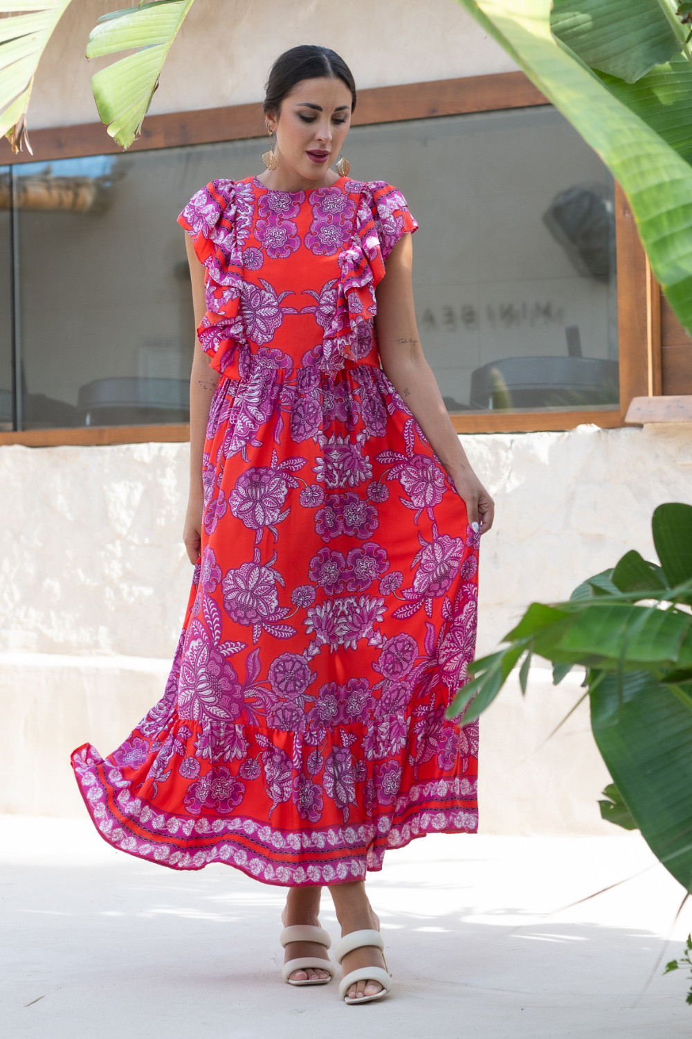 Vestido Amanecer Corales Sunset & Moon