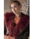 Cuello Pelo Burdeos Káhyra